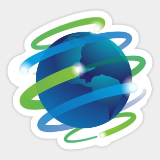 World Traveller Sticker